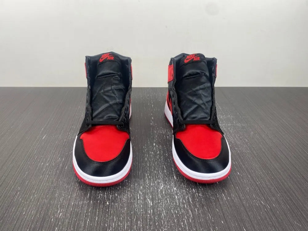 premium Air Jordan 1 Satin Red - Hình 17