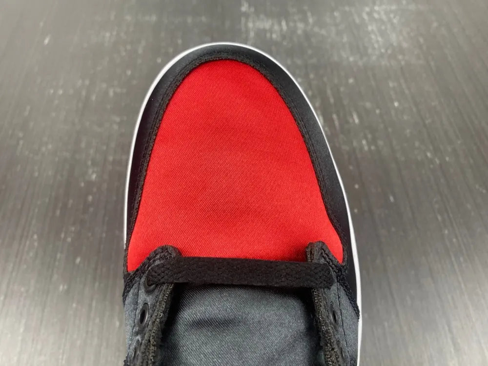 premium Air Jordan 1 Satin Red - Hình 11