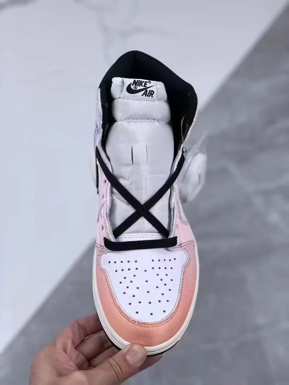 Jordan 1 White Multi - Hình 4