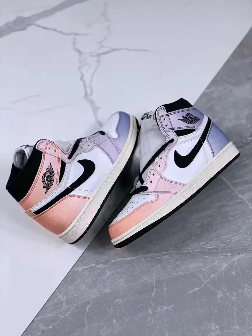 Jordan 1 White Multi - Hình 3