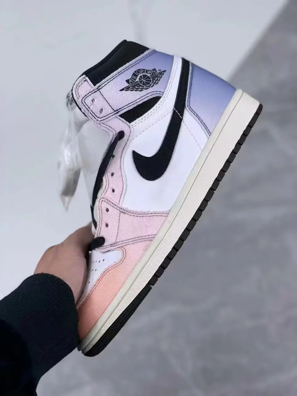 Jordan 1 White Multi - Hình 2