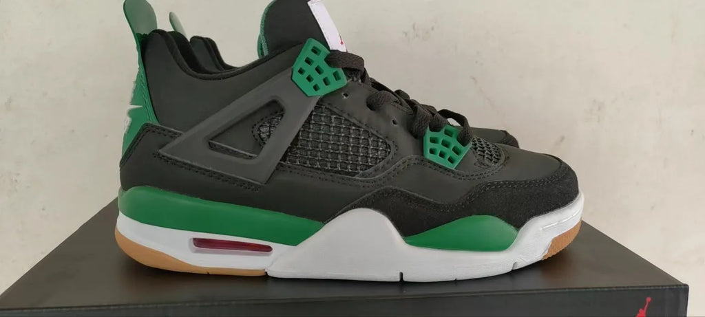 Air Jordan 4 Anthracite Green - Hình 3