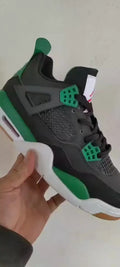 Air Jordan 4 Anthracite Green