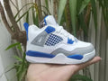Air Jordan 4 Toddler White/Blue