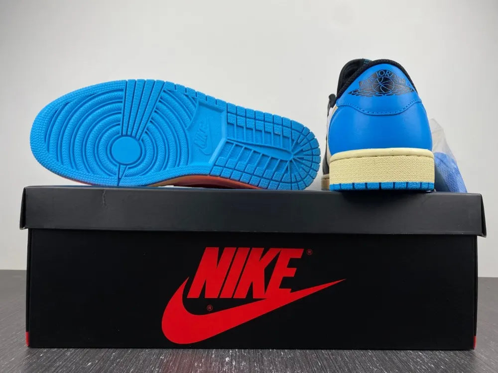 Air Jordan 1 Gold Blue - Hình 4