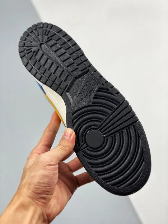 Nike Dunk Blue Suede Gold - Hình 7