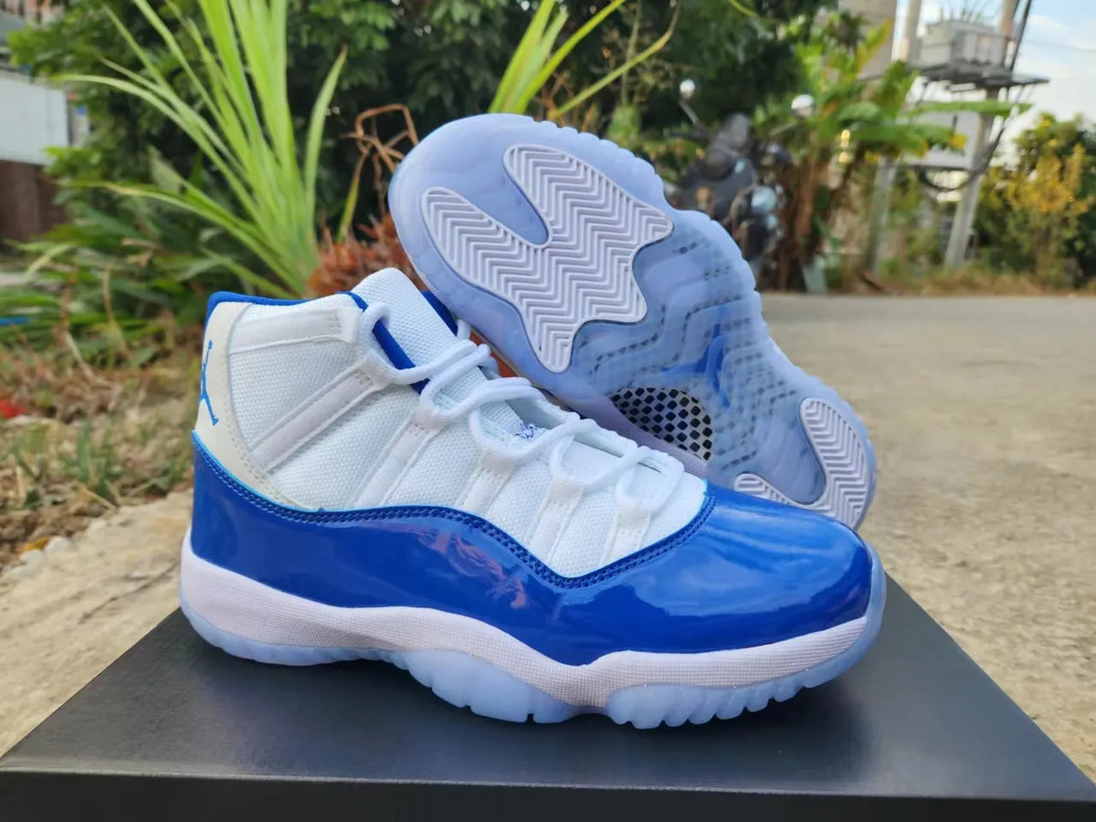 Air Jordan 11 Retro White/Blue - Hình 2