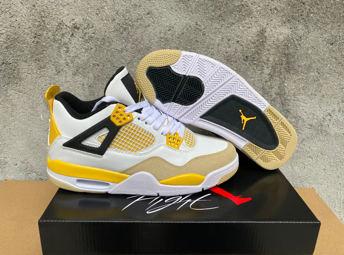 premium Air Jordan 4 Retro Tour Yellow - Hình 2