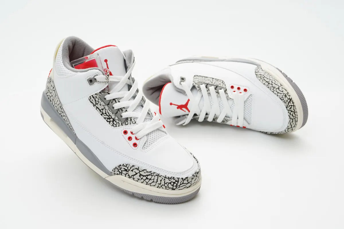 Air Jordan 3 White Cement retro iconic - Hình 13