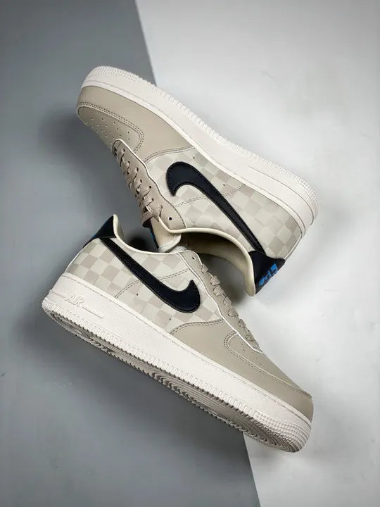 Nike AF1 Grey Checkered - Hình 5