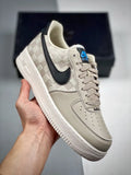 Nike AF1 Grey Checkered