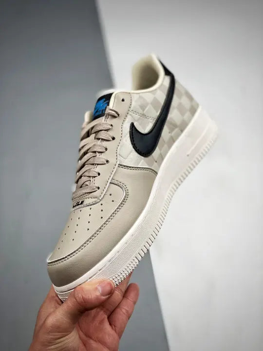 Nike AF1 Grey Checkered - Hình 6