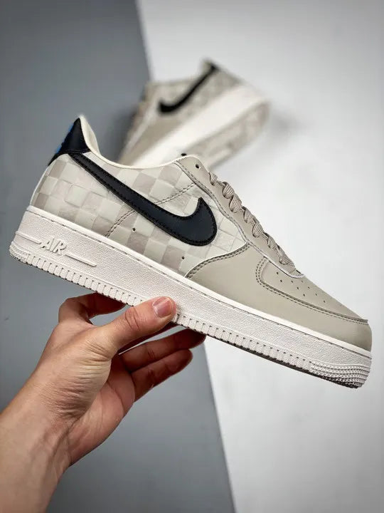 Nike AF1 Grey Checkered - Hình 2