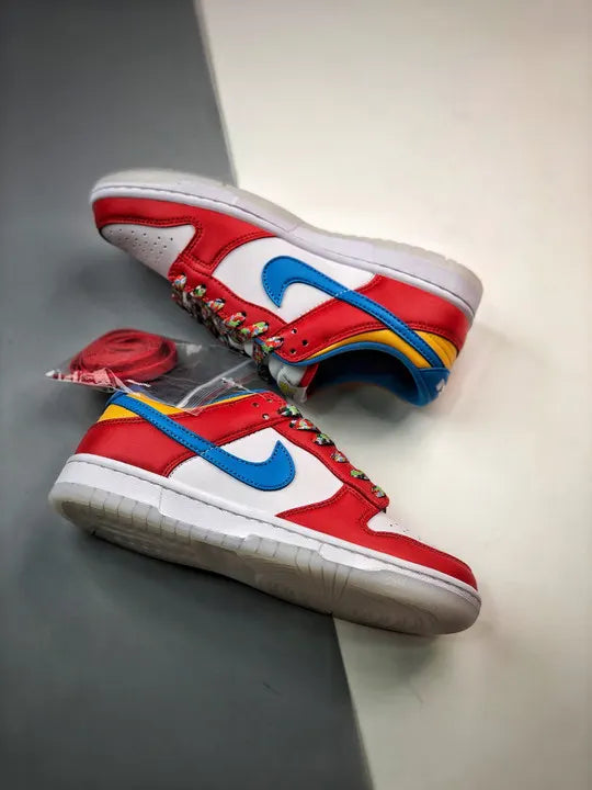retro Nike Dunk Low Color Block - Hình 4