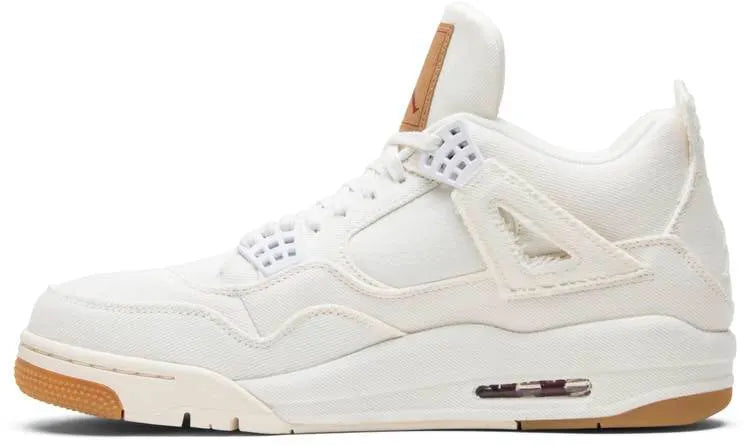 Levi's Air Jordan 4 White Denim - Hình 2