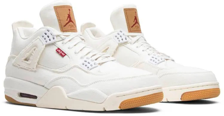 Levi's Air Jordan 4 White Denim - Hình 3