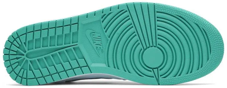 Air Jordan 1 White Purple Teal - Hình 2