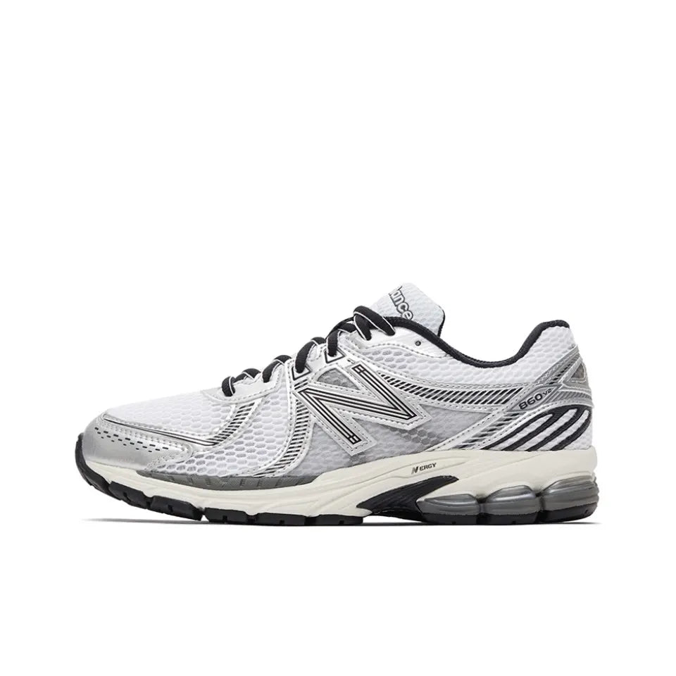 New Balance 860 White Silver - Hình 3