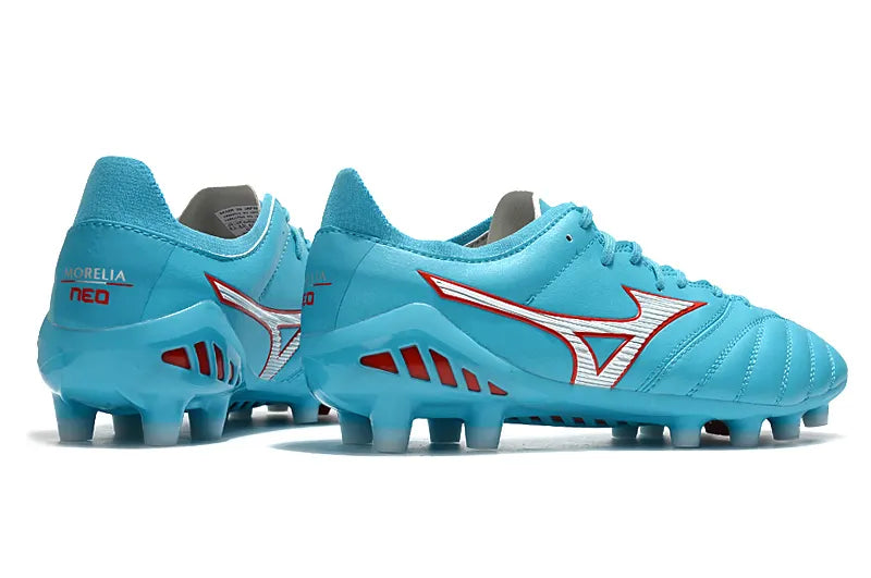 Mizuno Sky Blue Soccer Cleats - Hình 4