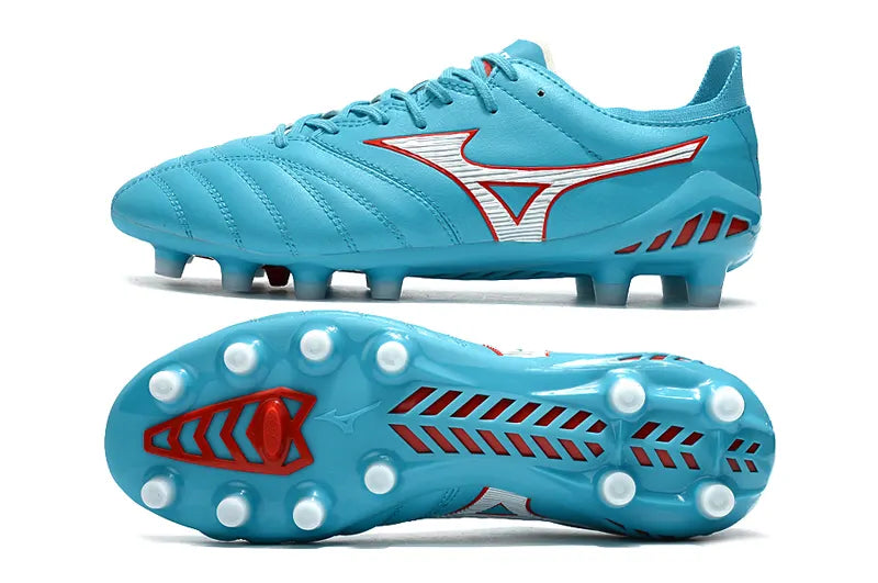 Mizuno Sky Blue Soccer Cleats - Hình 6