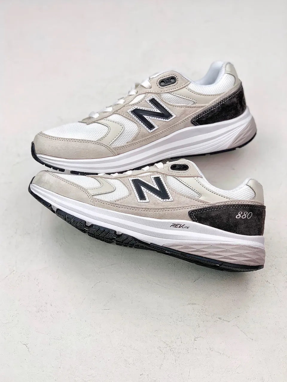 New Balance 992 White Beige - Hình 7