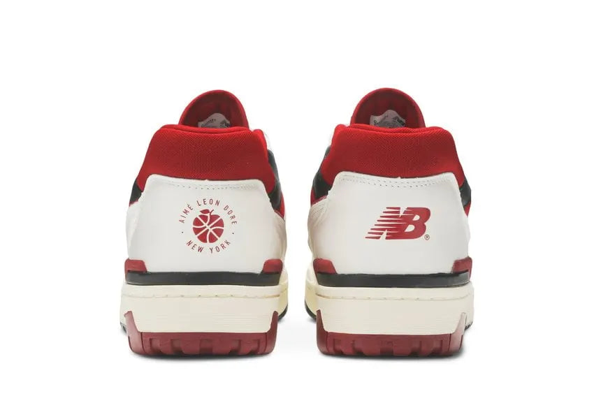 aime New Balance 550 White Red - Hình 4