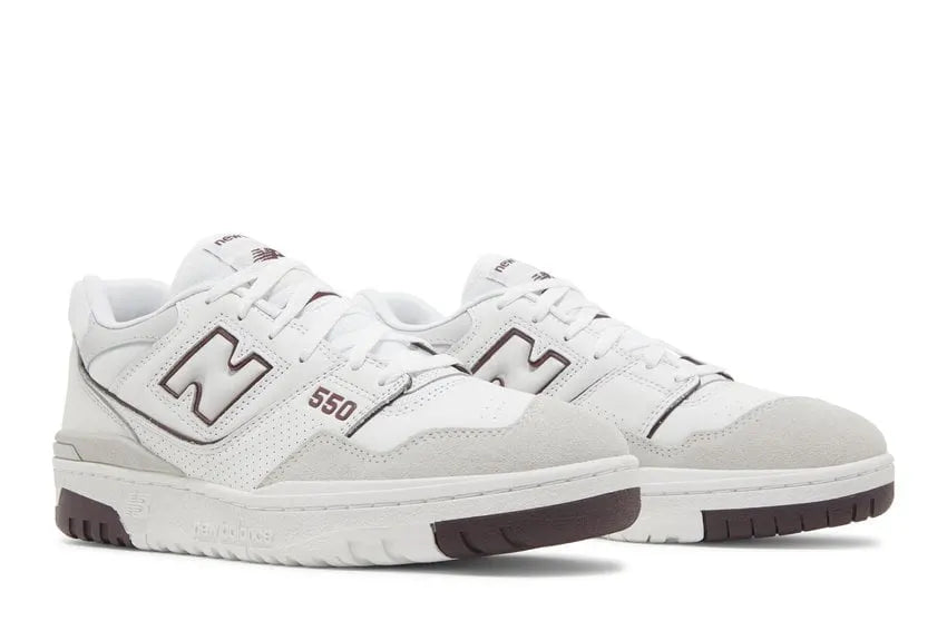 New Balance 550 White Maroon - Hình 4