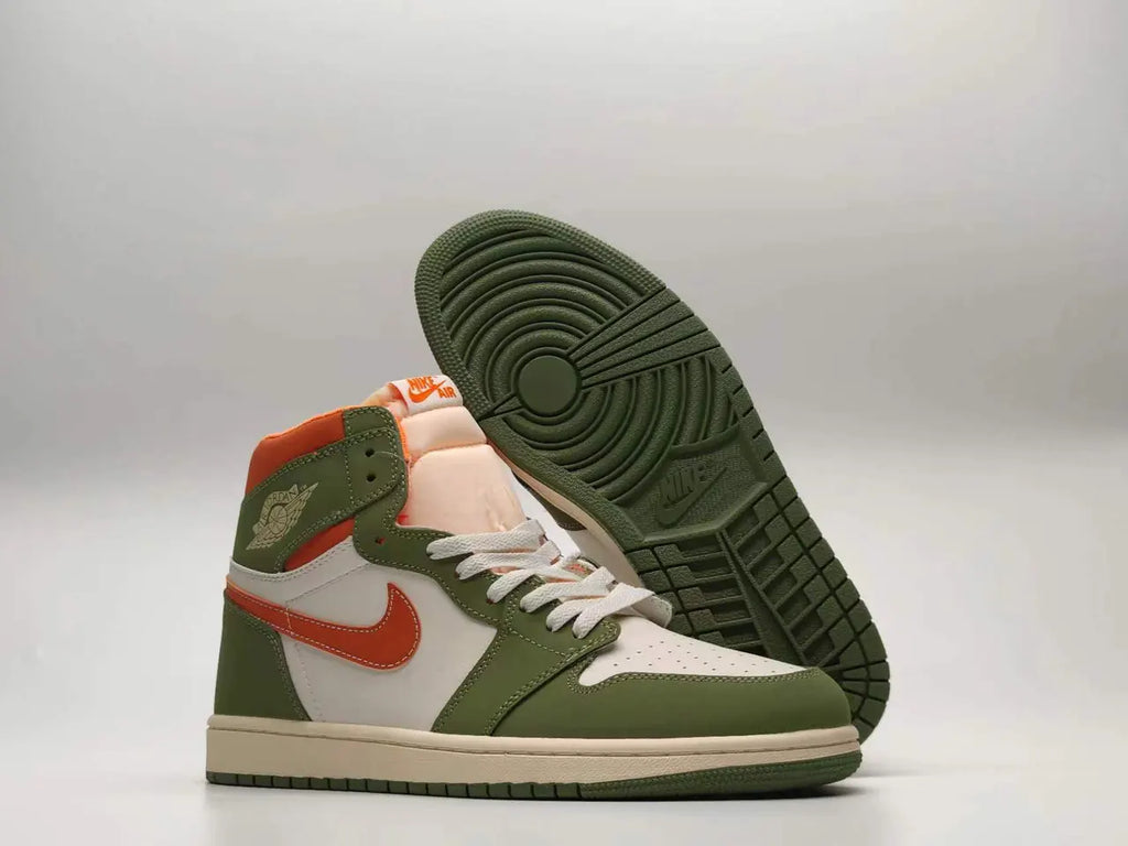 Air Jordan 1 Olive Canvas - Hình 4