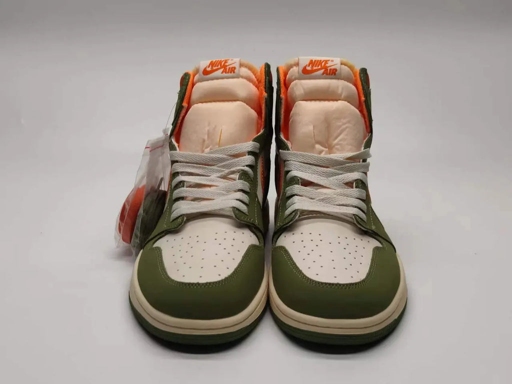 Air Jordan 1 Olive Canvas - Hình 3