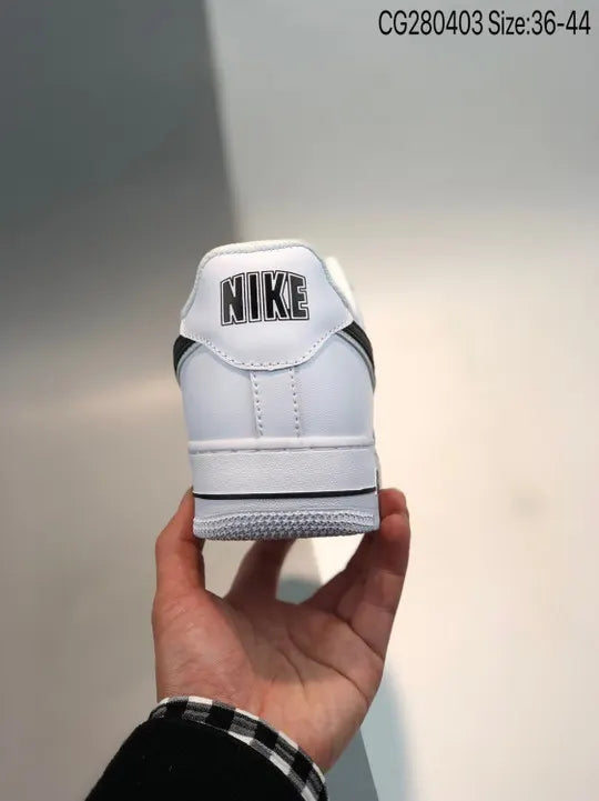 classic Nike Air Force 1 White Black - Hình 5