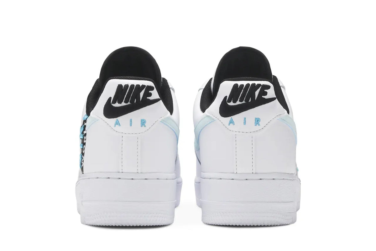 air Nike AF1 White Teal - Hình 5