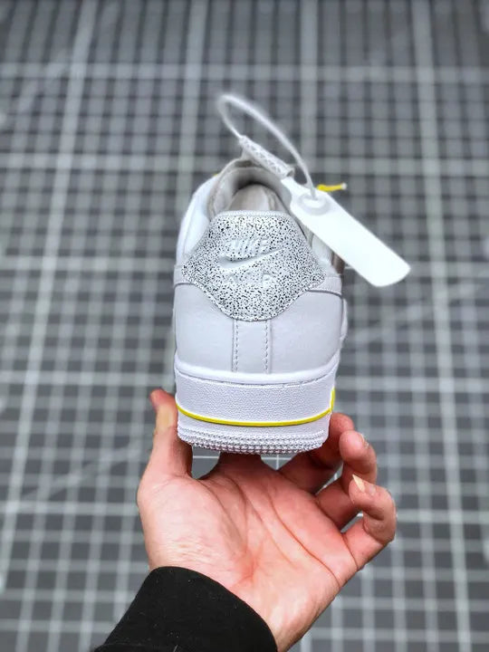 Nike Air Force 1 White Yellow - Hình 6