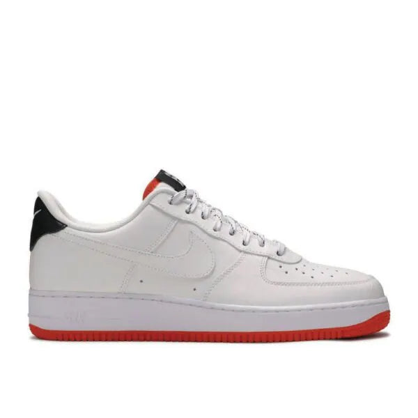 lv8 Nike Air Force 1 White Red - Hình 2
