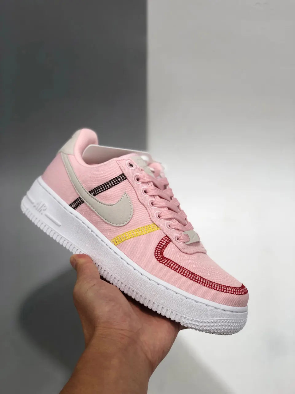 Nike AF1 Pink Canvas