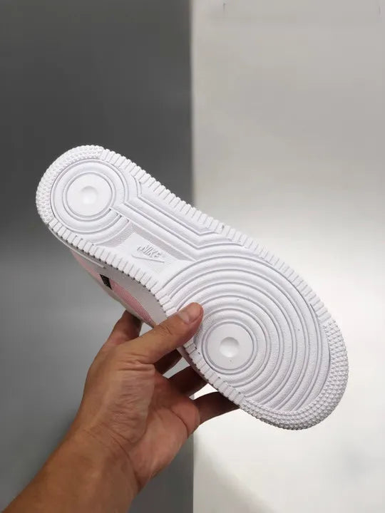 Nike AF1 Pink Canvas - Hình 6