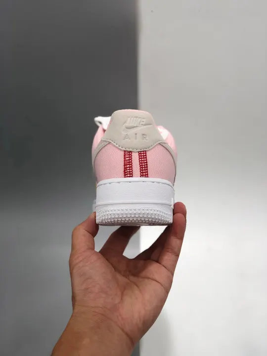 Nike AF1 Pink Canvas - Hình 5