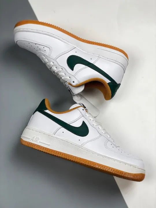 Nike AF1 White Green Gold - Hình 5