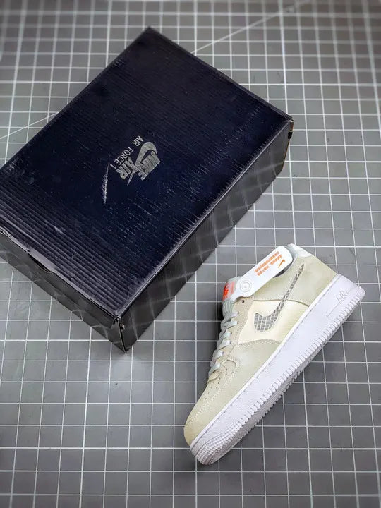 beige Nike Air Force 1 Low Sanddrift - Hình 2