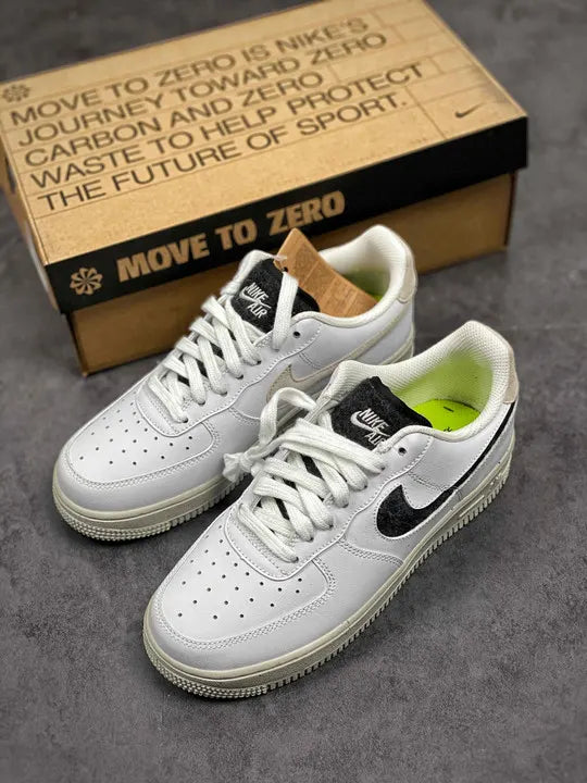 Nike AF1 White Wool - Hình 8