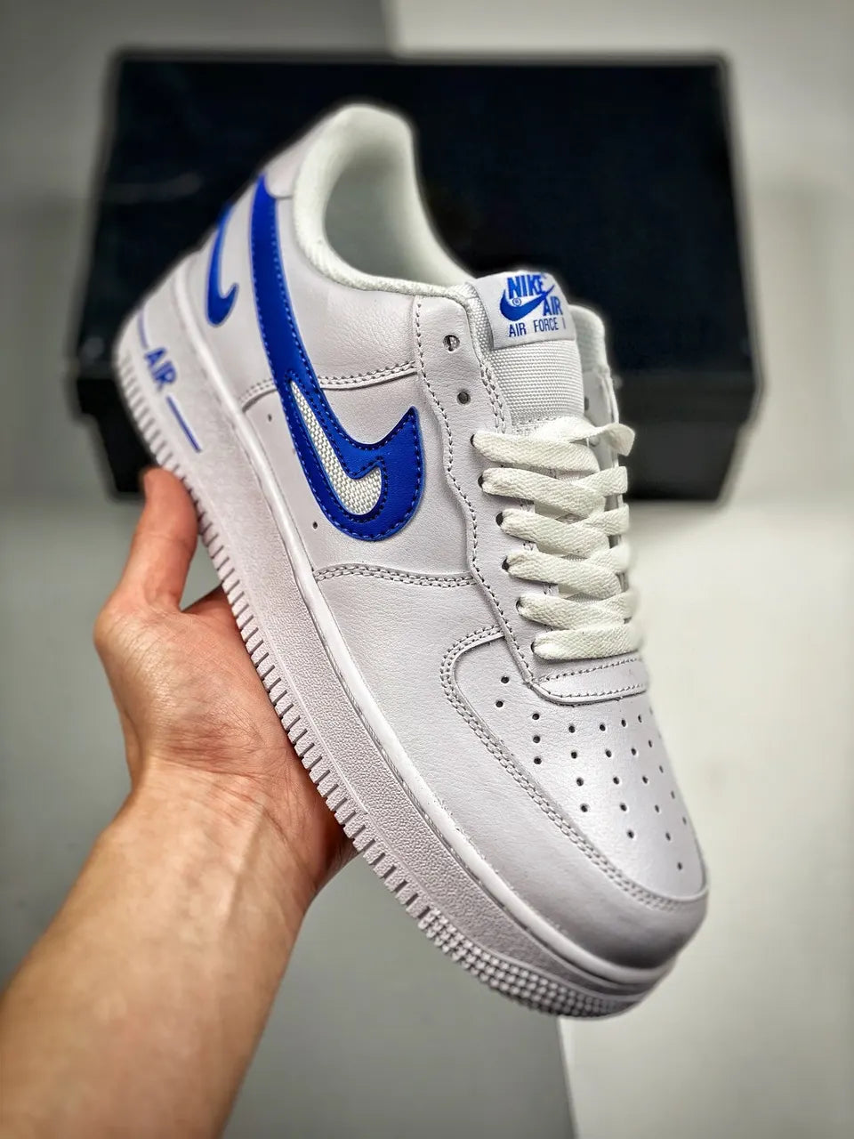 iconic Nike Air Force 1 White Royal