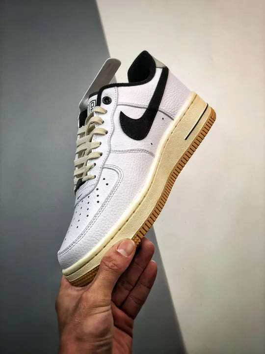 Nike AF1 White Black Gum - Hình 5
