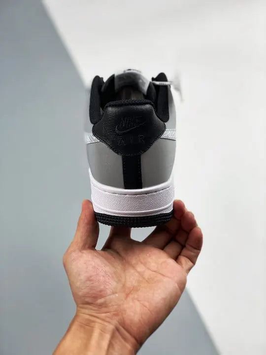 Nike AF1 Black Grey Snake - Hình 8