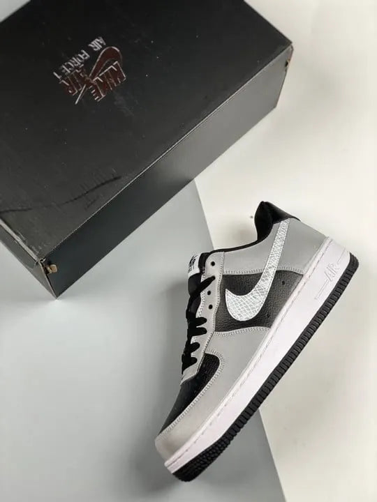 Nike AF1 Black Grey Snake - Hình 2