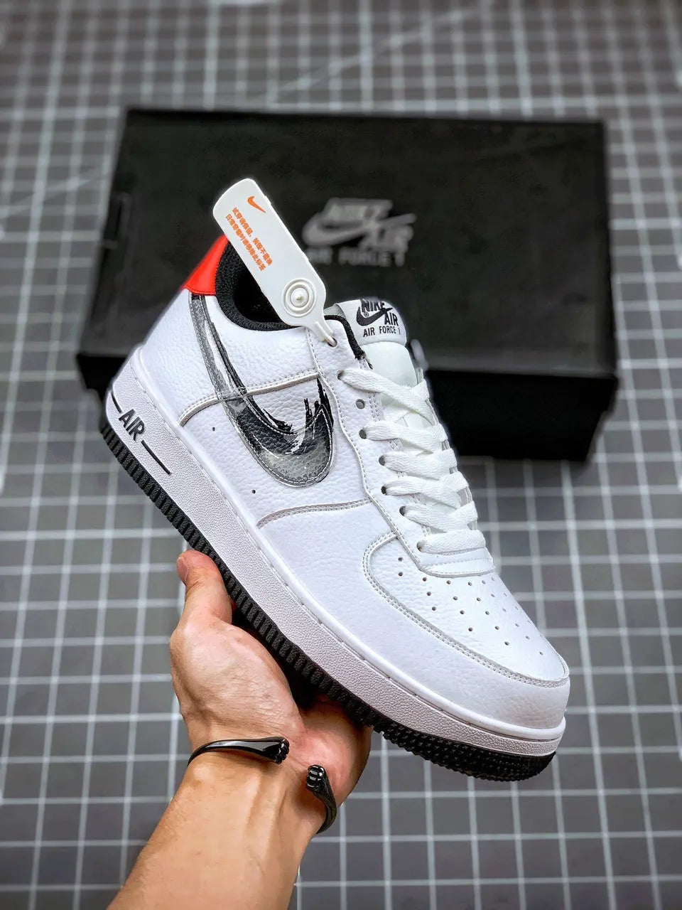 Nike AF1 LV8 White Red