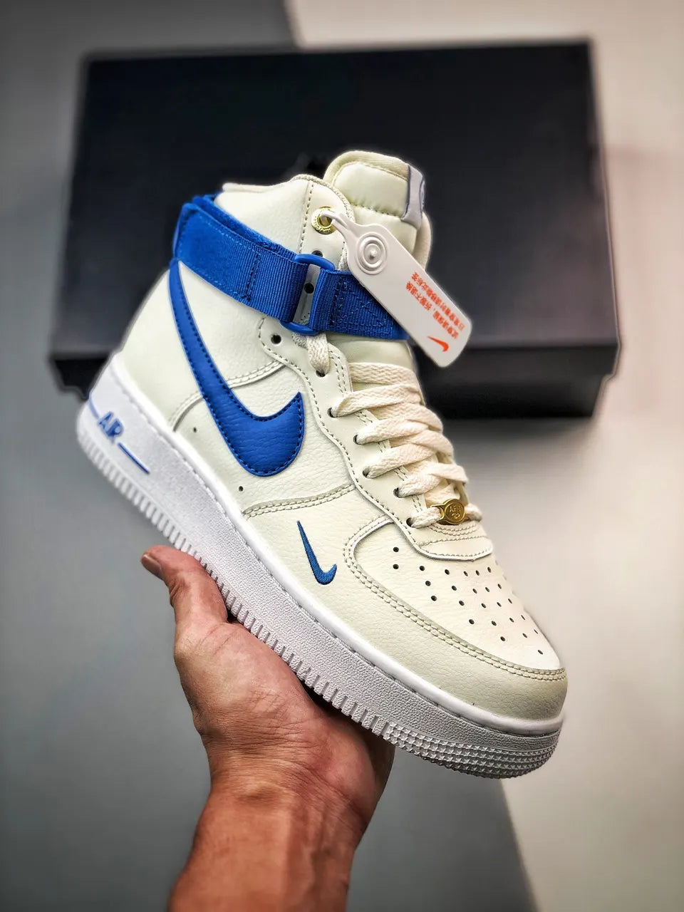 Nike Air Force 1 High Ivory Blue