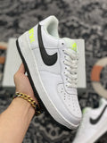 Nike Air Force 1 LV8 White Black Neon