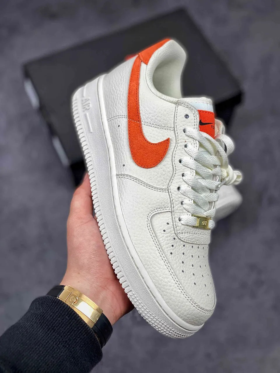 Nike Air Force 1 Low White Orange