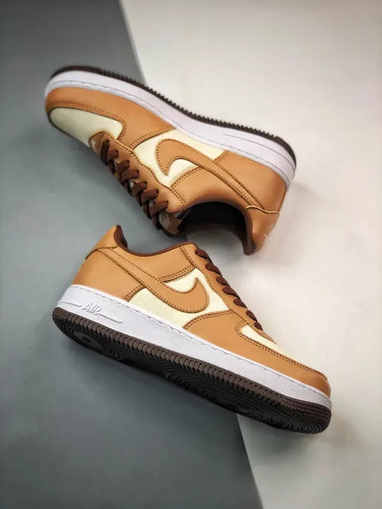 Nike Air Force 1 Tan Canvas - Hình 4