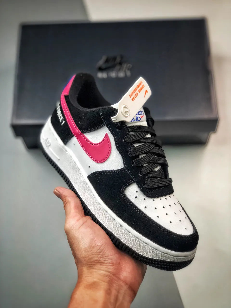 Nike Air Force 1 Black Pink