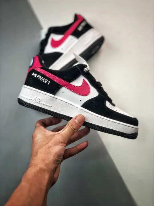 Nike Air Force 1 Black Pink - Hình 2